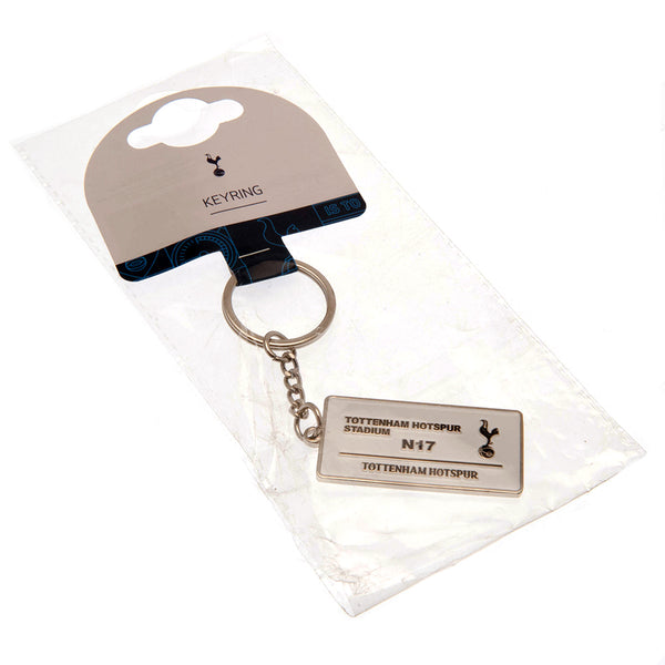 Tottenham Hotspur FC Street Sign Key Chain