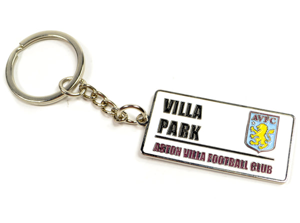 Aston Villa FC Street Sign Key Chain