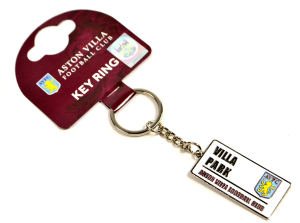 Aston Villa FC Street Sign Key Chain