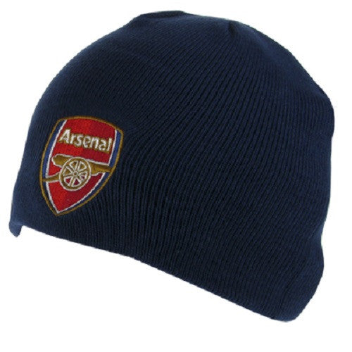 Arsenal FC Navy Knitted Hat