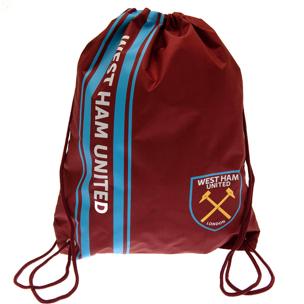 West Ham United FC Stripe Gear Bag
