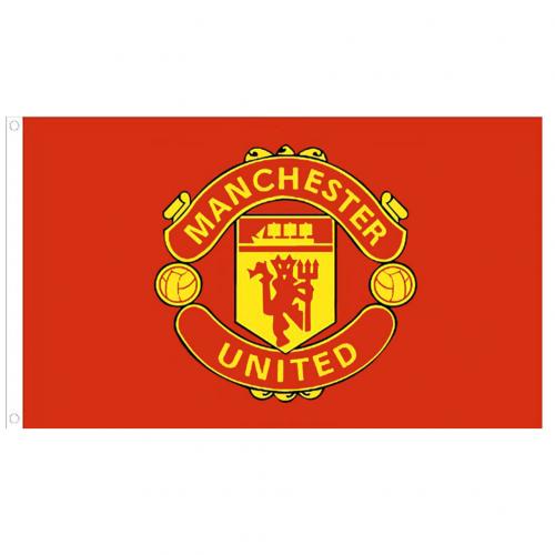 Manchester United FC Flag - Crest