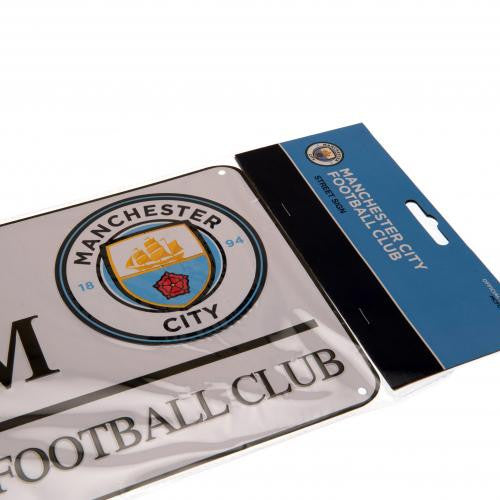 Manchester City FC  - Etihad Stadium Street Sign