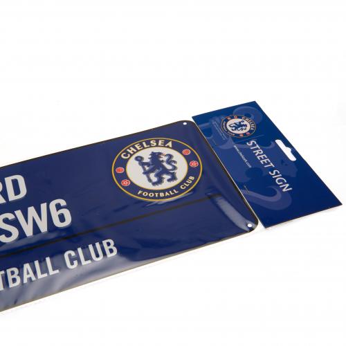 Chelsea FC Blue Stamford Bridge Street Sign