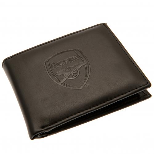 Arsenal FC - Debossed Crest Leather Wallet