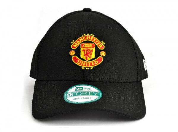 Manchester United FC  - New Era 9Forty Black Crest Cap