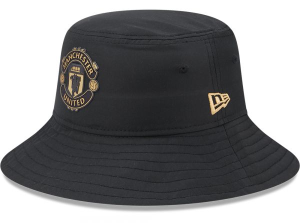 Manchester United FC New Era Black Bucket Hat