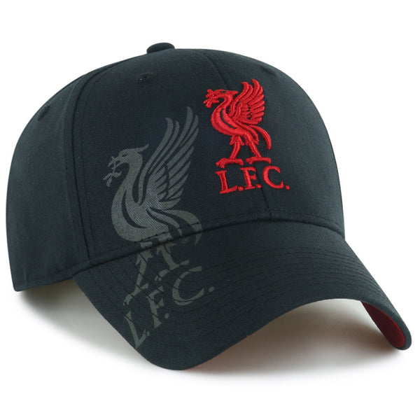 Liverpool FC  Obsidian Crest Black Cap