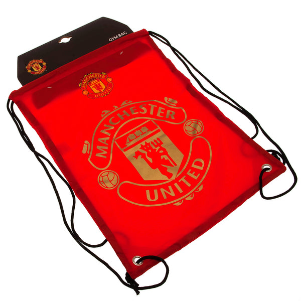 Manchester United FC Club Crest Gear Bag