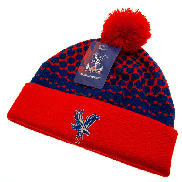 Crystal Palace FC Fade Design Knitted Ski Hat