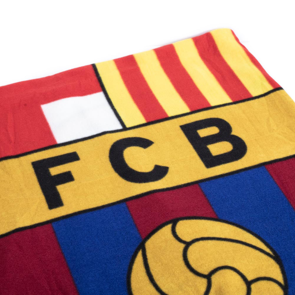 FC Barcelona Fleece Blanket - EverythingEnglish