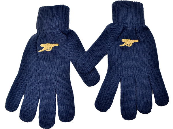 Arsenal FC Cannon Crest Adult Knitted Gloves