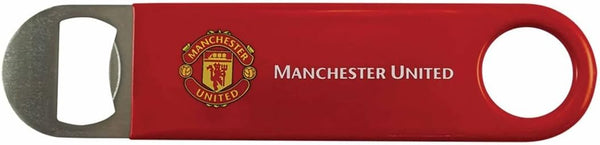 Manchester United FC Stainless Steel Bar Blade Bottle Opener Magnet