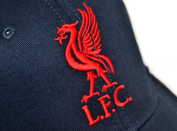 Liverpool FC  -  Navy Crest Cap
