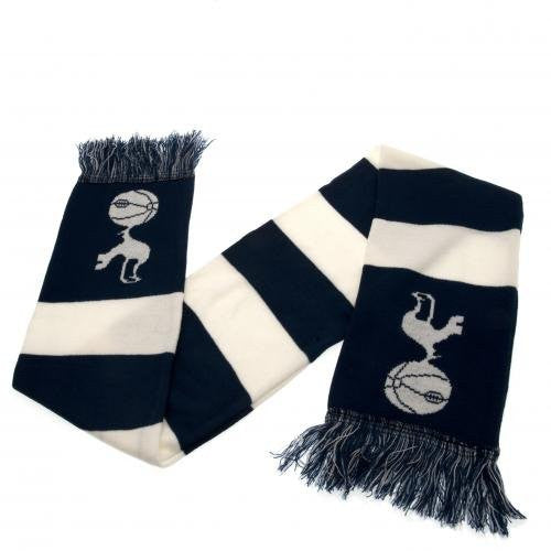 Tottenham Hotspur FC - Navy and White Bar Scarf