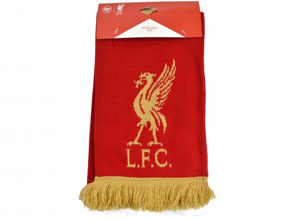 Liverpool FC Gold Crest Scarf