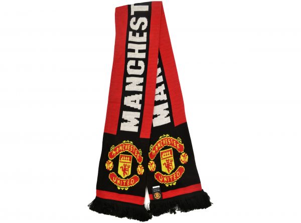 Manchester United FC Club Crest Scarf