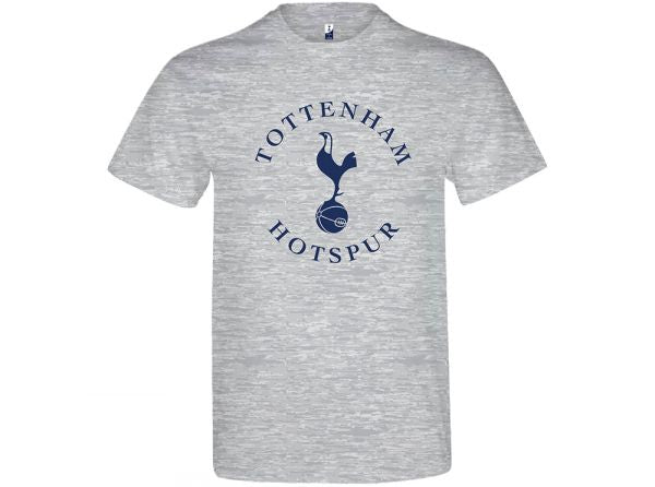 Tottenham Hotspur Grey Crest T Shirt