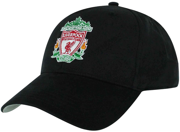 Liverpool FC Classic Crest Black Cap