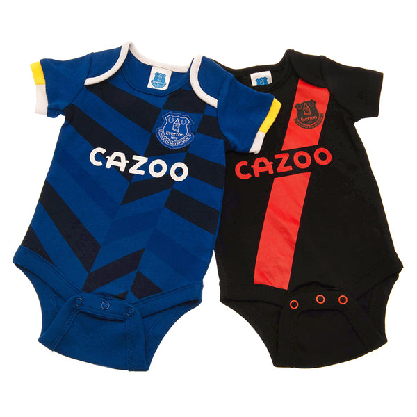 Everton FC Cute Baby Body Suits 2 pack