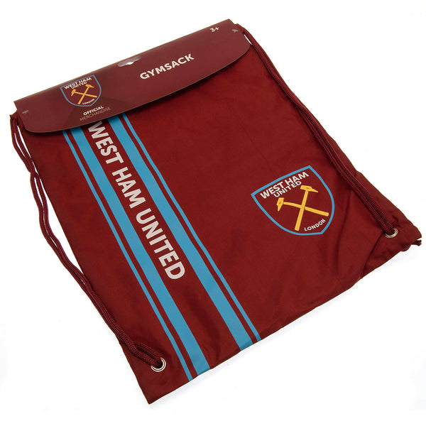 West Ham United FC Stripe Gear Bag
