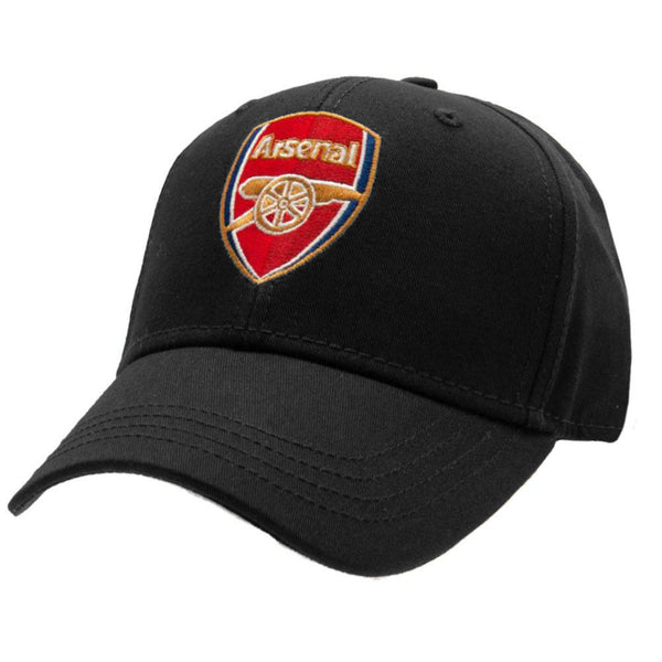 Arsenal FC Black Crest Cap