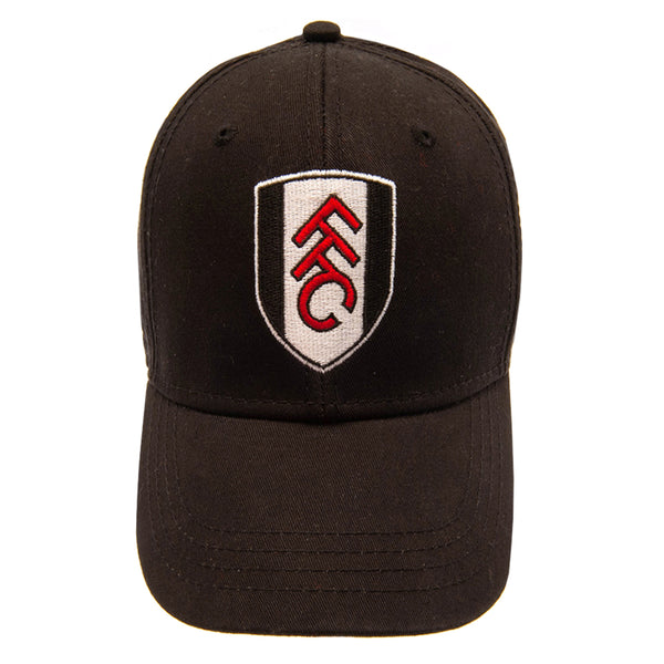Fulham FC Black Crest Cap