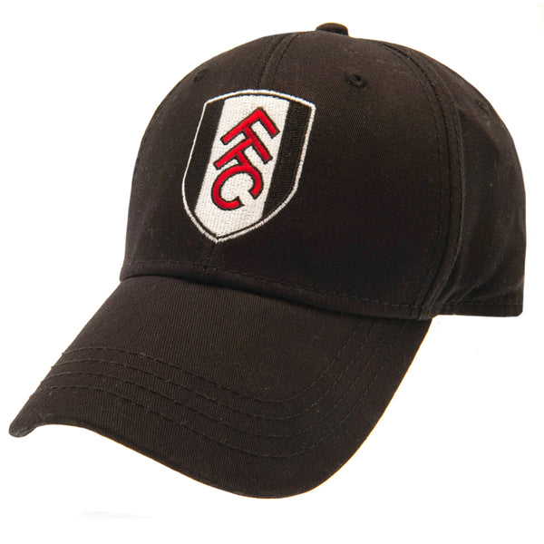 Fulham FC Black Crest Cap