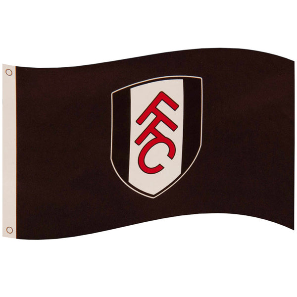 Fulham FC Black Crest Flag