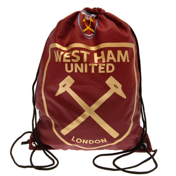 West Ham United FC Club Crest Gear Bag