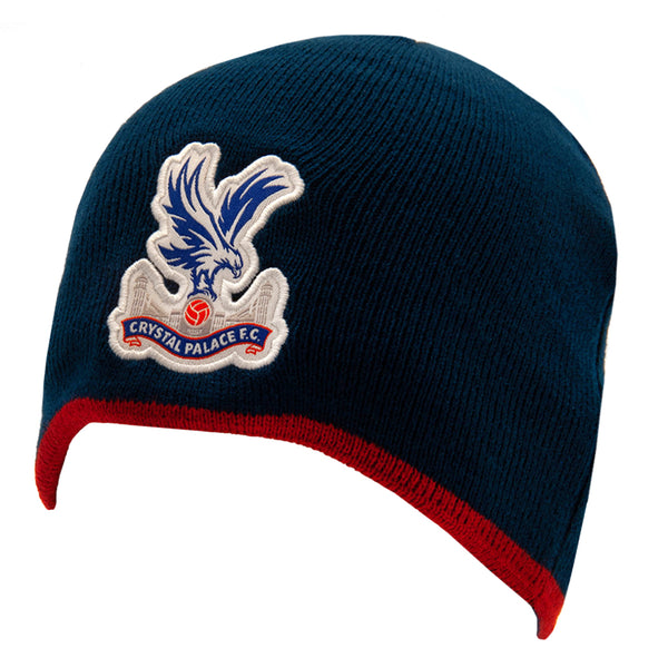 Crystal Palace FC Navy Stripe Knitted Hat