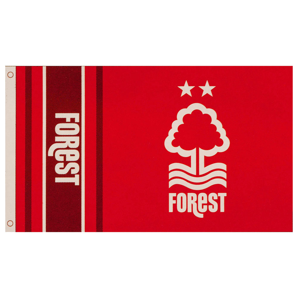 Nottingham Forest FC Stripe Flag EverythingEnglish