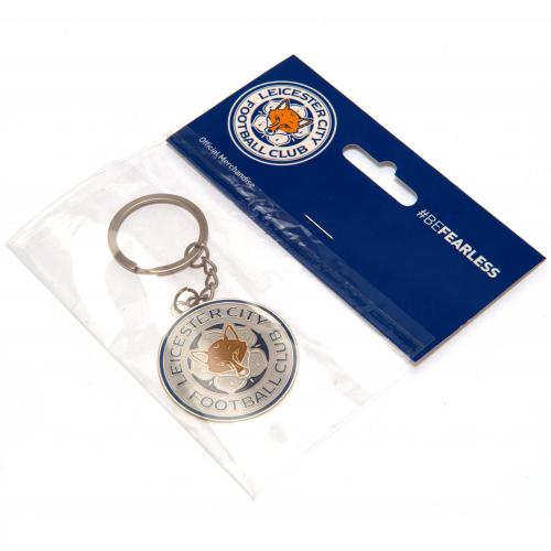 Leicester City FC Club Crest Key Chain