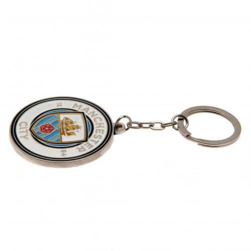 Manchester City FC  Crest Key Chain