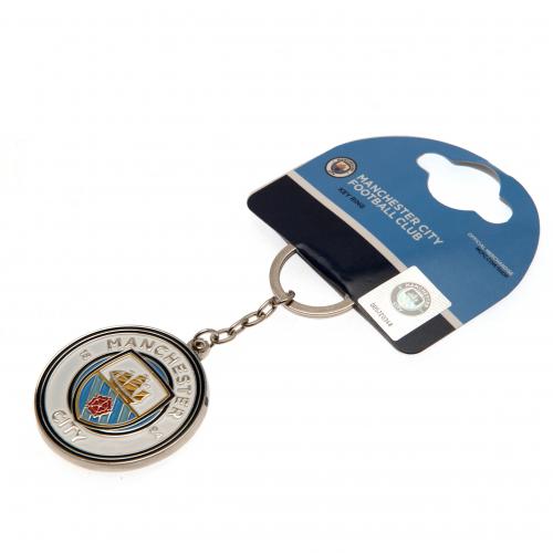 Manchester City FC  Crest Key Chain