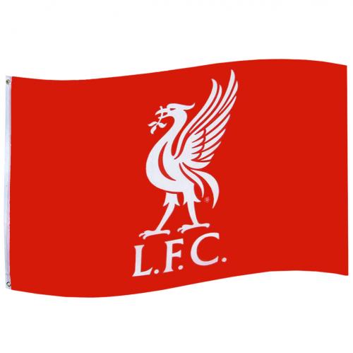 Liverpool FC Flag - Liverbird Crest