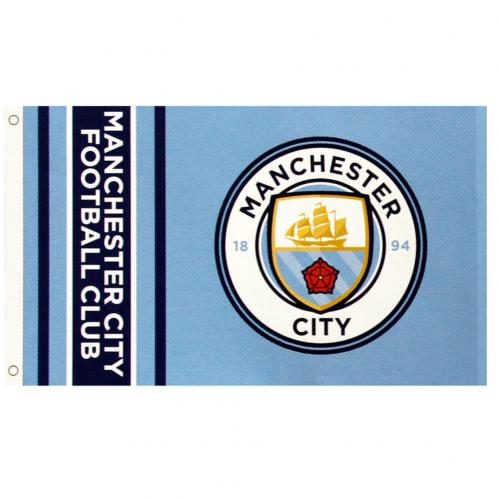 Manchester City FC Flag - Logo