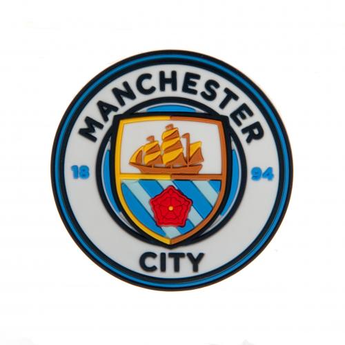 Manchester City FC 3D Club Crest Fridge Magnet