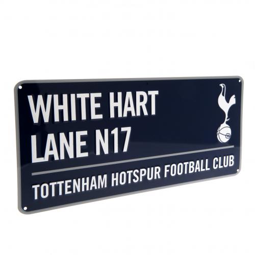 Tottenham Hotspur FC Navy Street Sign - White Hart Lane