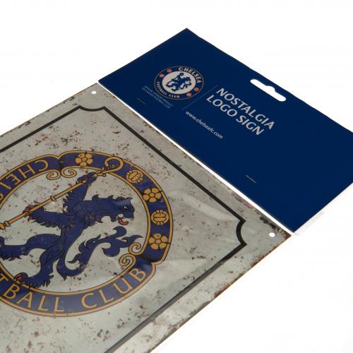 Chelsea FC Retro Metal Sign