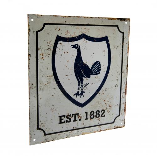 Tottenham Hotspur FC Retro Metal Sign