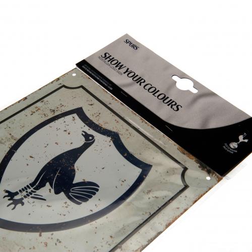 Tottenham Hotspur FC Retro Metal Sign