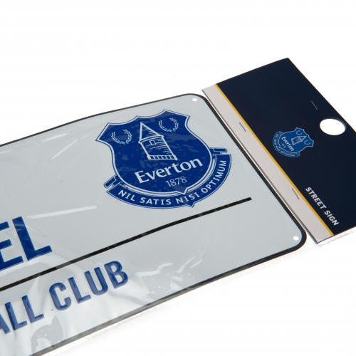 Everton FC  - Goodison Park Street Sign