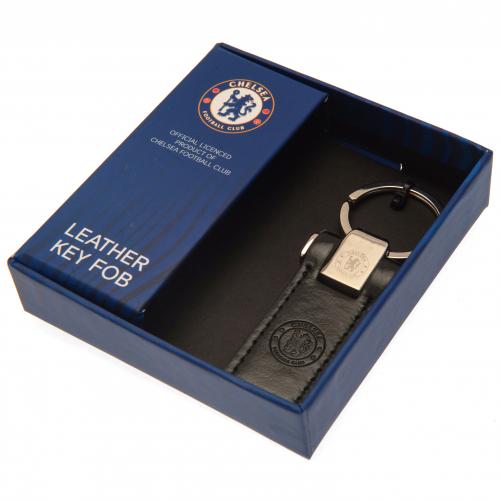 Chelsea FC Leather Key Fob