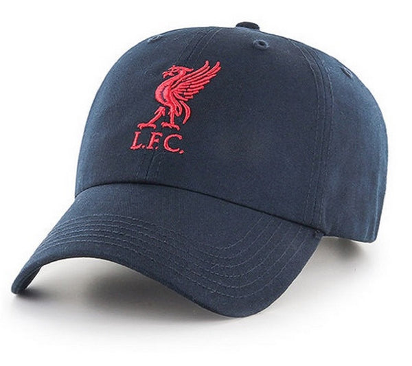 Liverpool FC  -  Navy Crest Cap