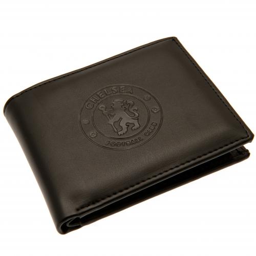 Chelsea FC - Debossed Crest Leather Wallet