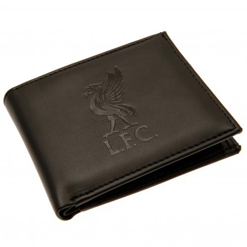 Liverpool FC - Debossed Crest Leather Wallet