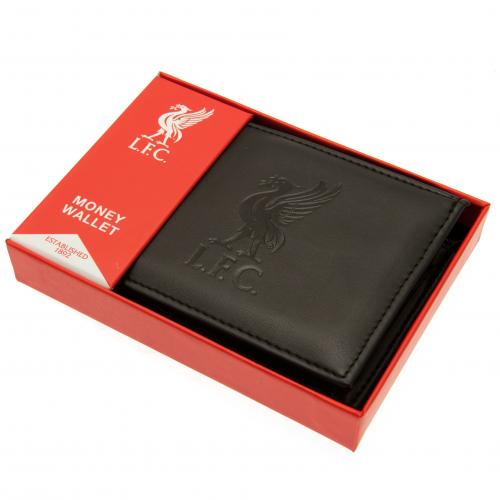 Liverpool FC - Debossed Crest Leather Wallet