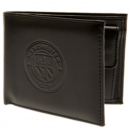 Manchester City FC - Debossed Leather Crest Wallet