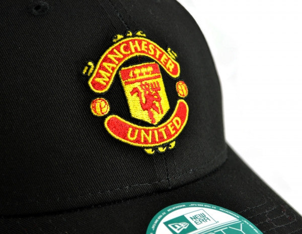 Manchester United FC  - New Era 9Forty Black Crest Cap